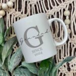 Initial Grandad mug