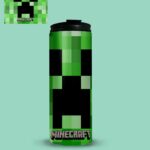 Minecraft Creeper water bottle