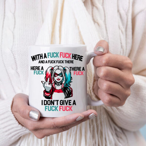 With a fuck fuck here Character 1 mug a