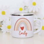 Boho personalised rainbow mug 3