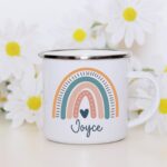 Boho personalised rainbow mug 4