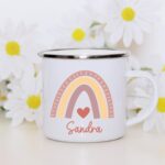 Boho personalised rainbow mug 5