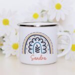 Boho personalised rainbow mug 8