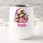 Green girl and wine Tumbler