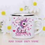 Girls Unicorn mug