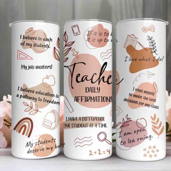 Teacher tumbler 6