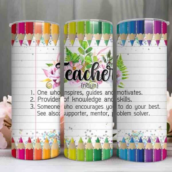 Teacher tumbler 7
