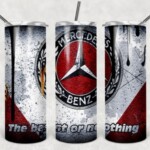 Car Skinny tumbler Mercedes