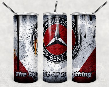 Car Skinny tumbler Mercedes