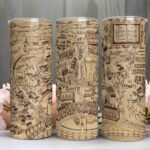 Harry Potter Tumbler – Diagon Alley Map Design