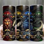 Harry Potter Tumbler Hogwarts House Crests