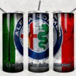 car skinny tumbler Alfa