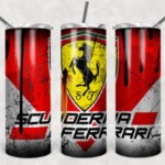 car skinny tumbler Ferrari A
