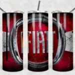 car skinny tumbler Fiat