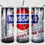 car skinny tumbler Nissan