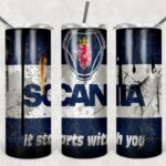 car skinny tumbler Scania