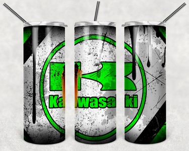 car skinny tumbler Kawasaki A