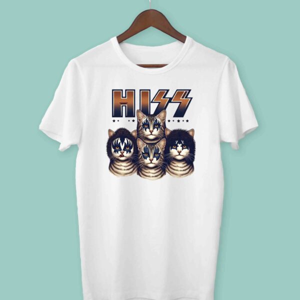 Hiss Funny cat shirt 1