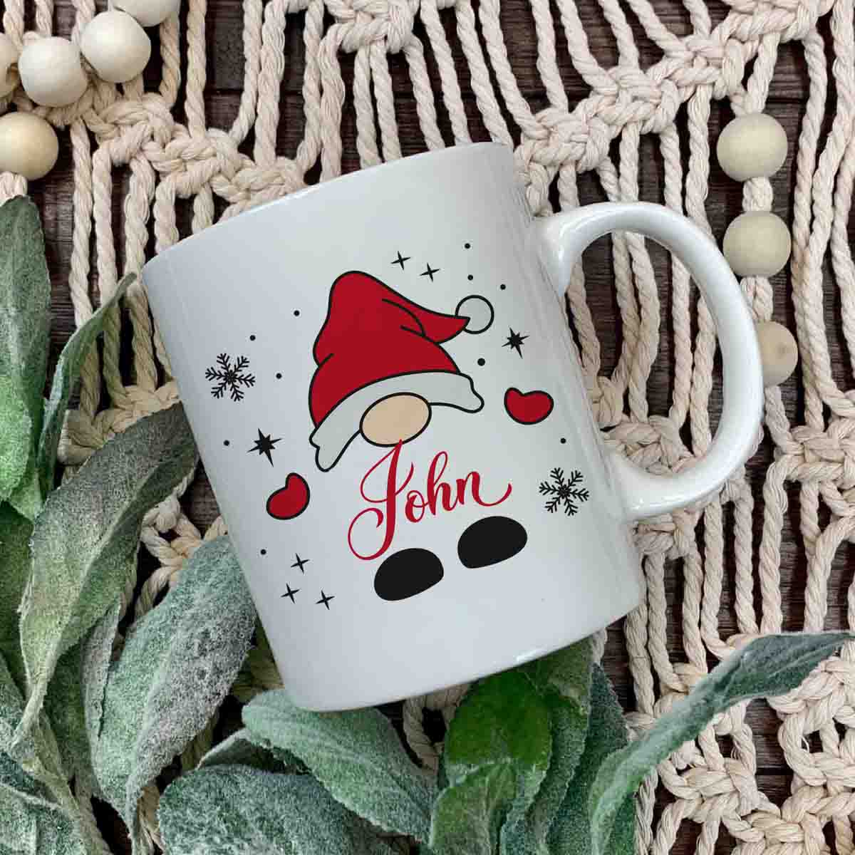 Christmas std mug Gnome