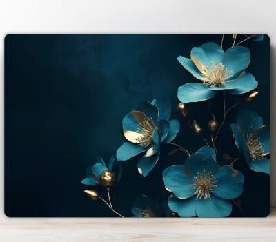 Cutting board with flowers 2