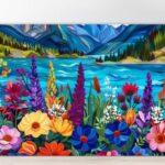 Cutting board with flowers 8
