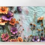Cutting board with flowers 9