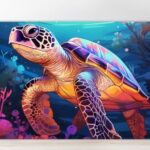 Cutting board with turtle 2