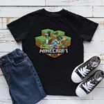 Minecraft World Scene T-Shirt