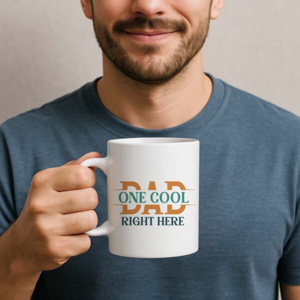 Dad one cool coffee mug