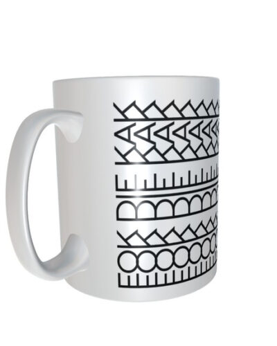 fok die kak, Fuck this shit mug Afrikaans