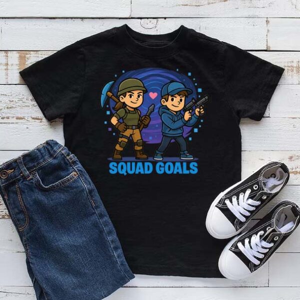 Squad Goals Fortnite Duo T-Shirt
