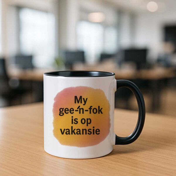 My gee n fok is op vakansie