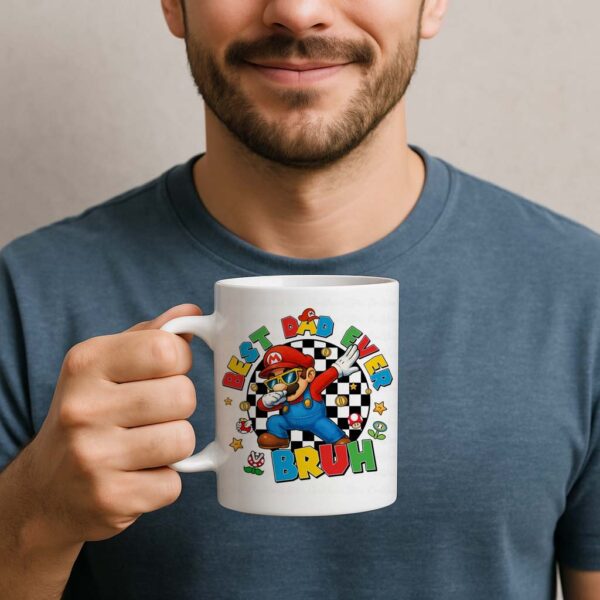 Best Dad Ever BRUH – Gamer Dad Mug