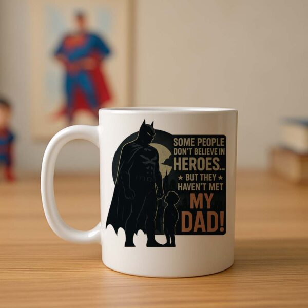 Super Dad Batman Mug
