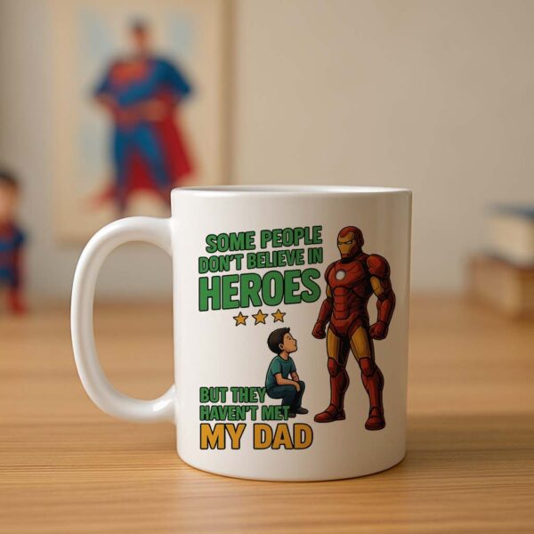 Super Dad Iron man Mug