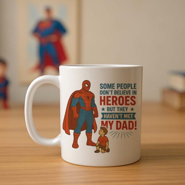 Super Dad Spiderman Mug