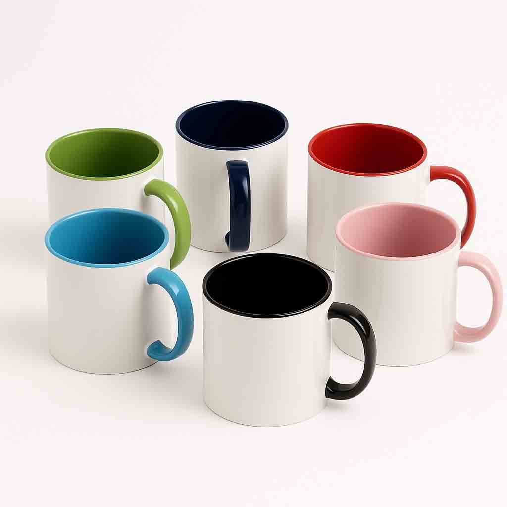 two tone mugs