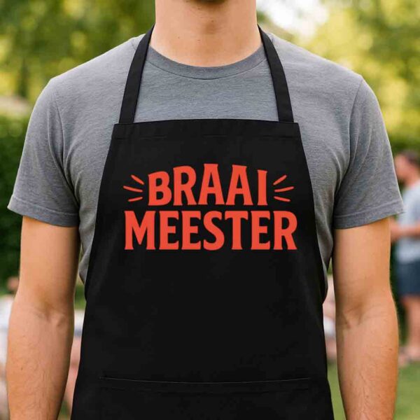 Afrikaans Braai Apron – Braai Meester
