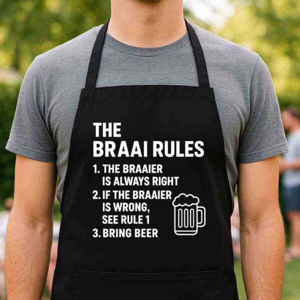 Braai Apron – The Braai Rules