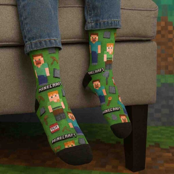 Minecraft Steve & Alex Socks South Africa