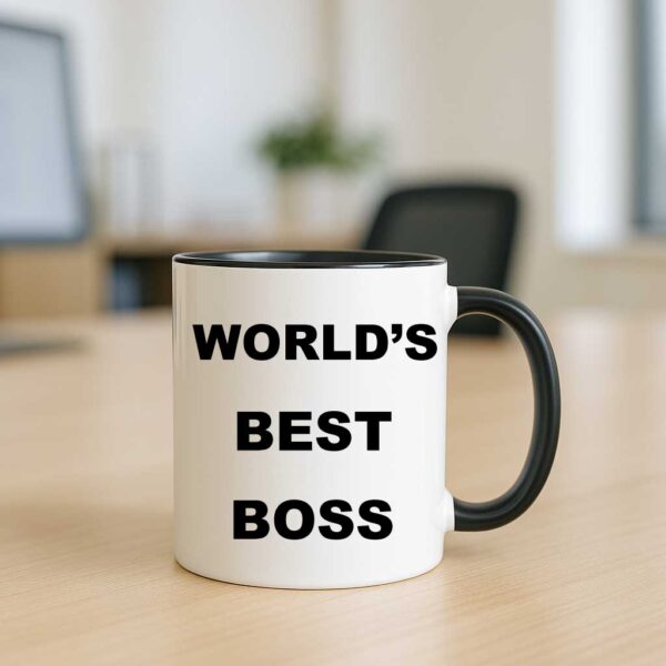 Boss Mug – Worlds Best Boss | Classic Office Gift South Africa