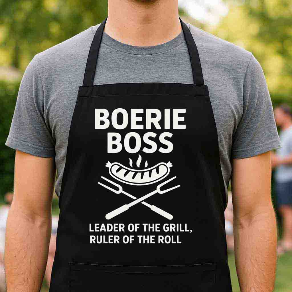 Braai Apron – Boerie Boss