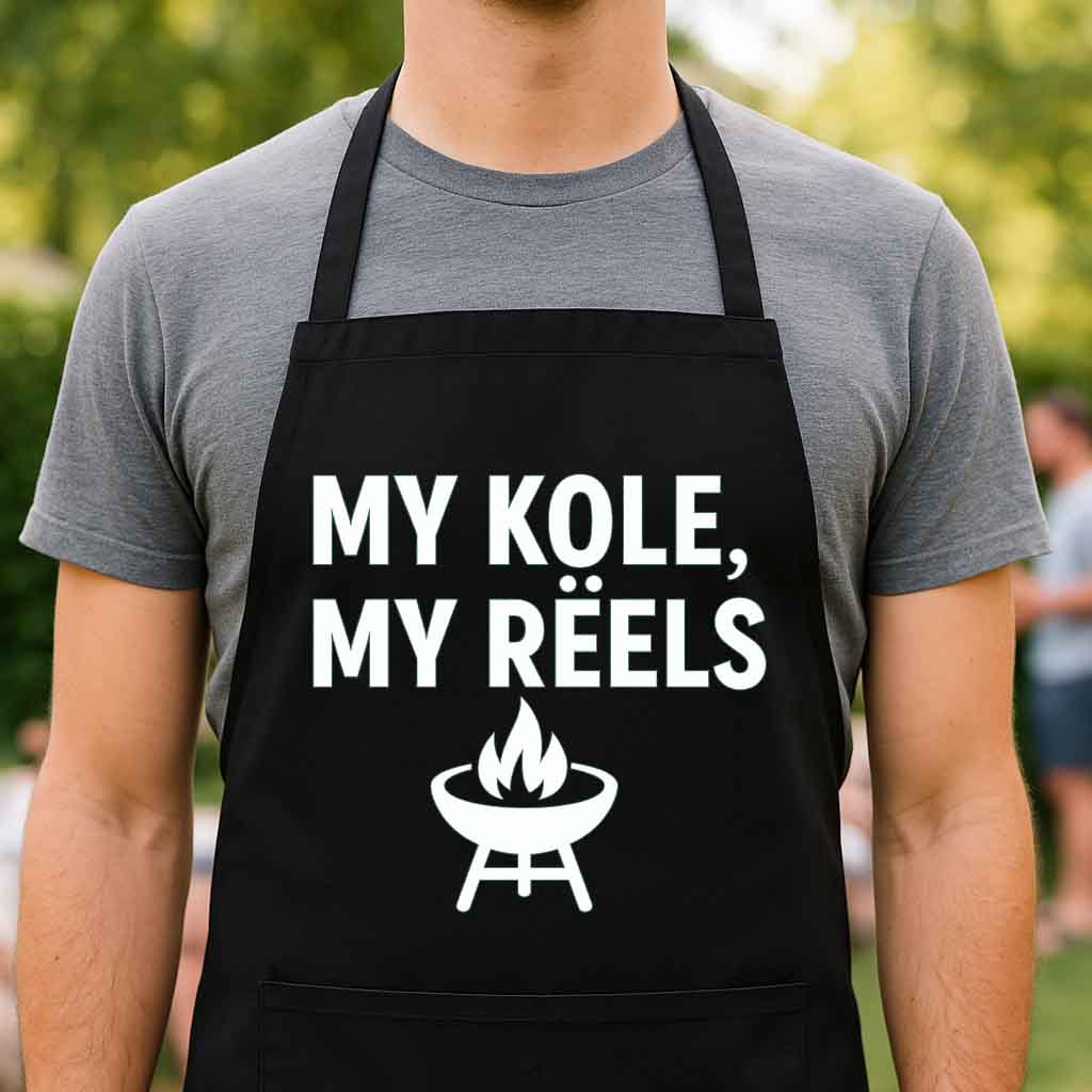 Afrikaans Braai Apron – My Kole, My Reëls