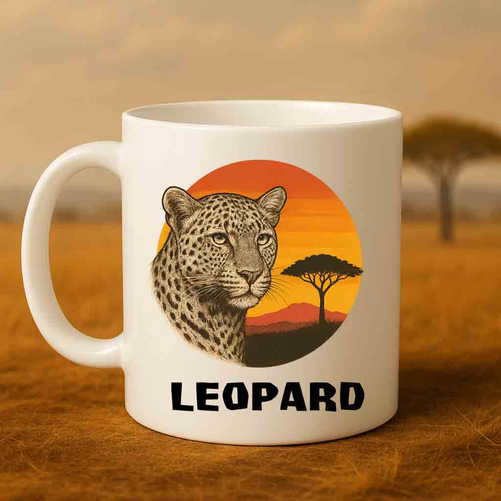 Wildlife Mug – Leopard Coffee Mug