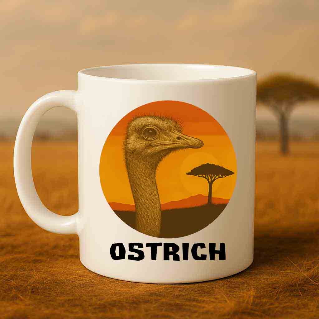 Wildlife Mug – Ostrich Coffee Mug