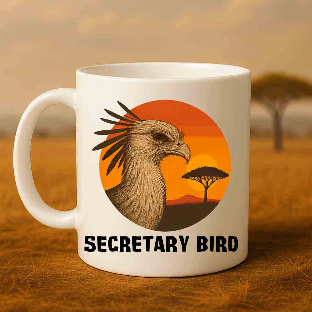 Wildlife Mug – Secretary Bird Coffee Mug