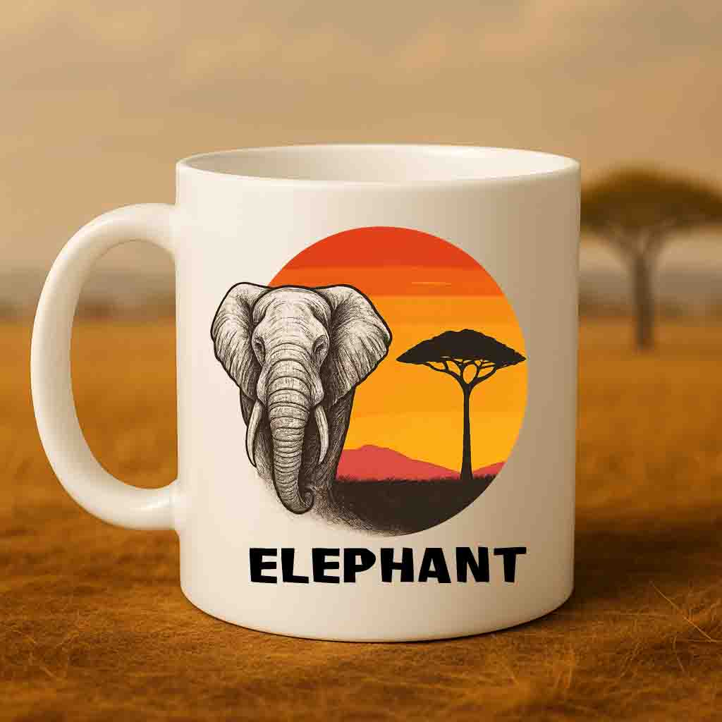 Wildlife Mug – Elephant Coffee Mug