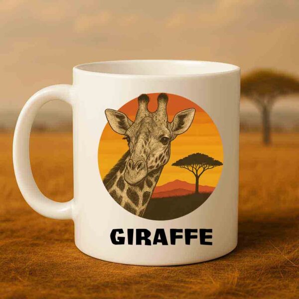 Wildlife Mug – Giraffe Coffee Mug