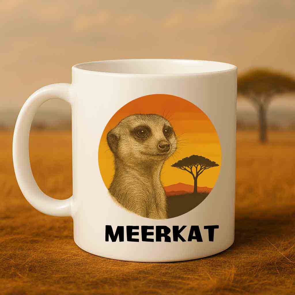 Wildlife Mug – Meerkat Coffee Mug