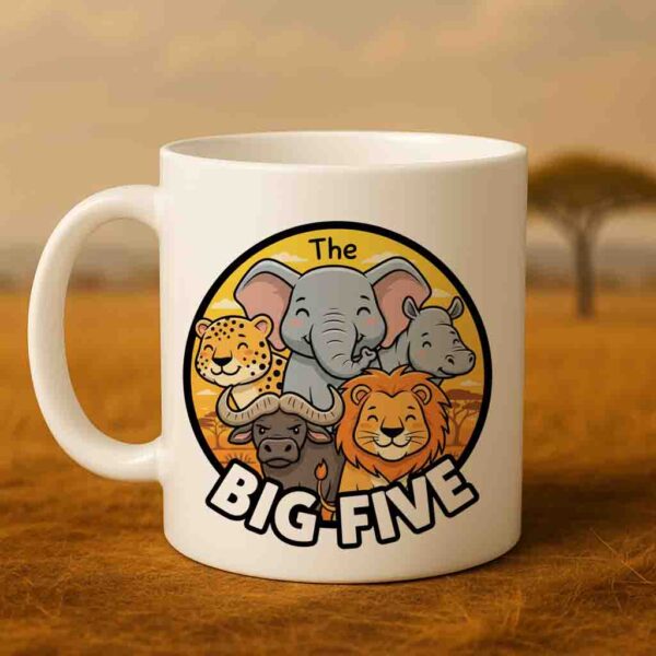 Big Five Cartoon Mug